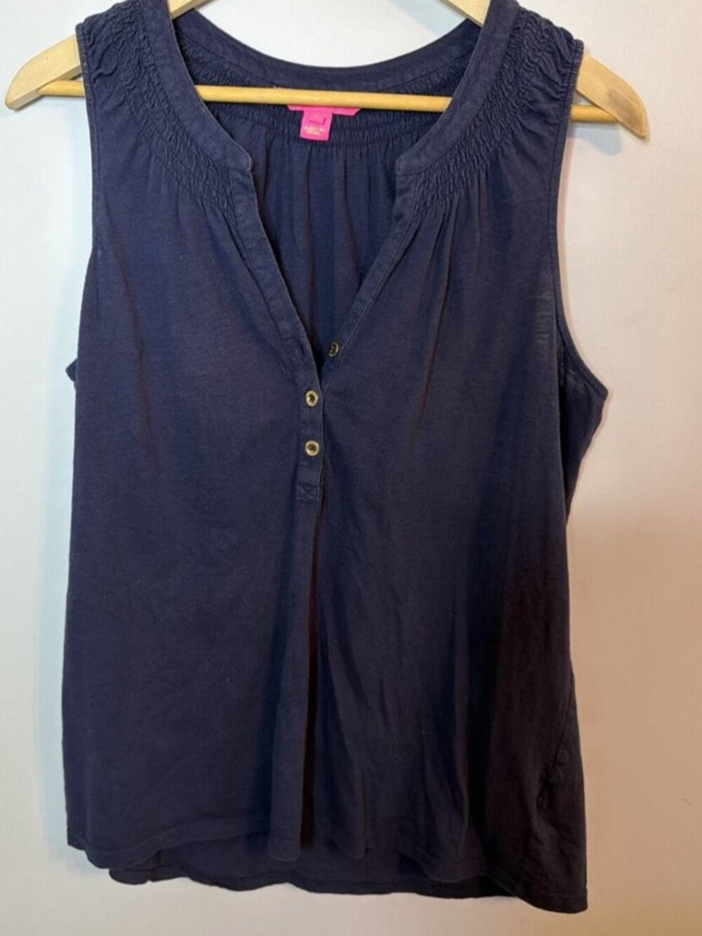 Navy Blue V-Neck